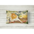 thumbnail image 2 of Carolines Treasures 6030PW1216 Cat Decorative Canvas Fabric Pillow 12H x16W multicolor, 2 of 3