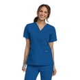 thumbnail image 1 of Landau Haut de Blouse Médicale pour Femmes : 4 Poches, Coupe Classique Décontractée, Col en V Durable 8219, 1 of 1