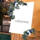 thumbnail image 5 of Kit de 2 arcos de flores artificiales para bodas, guirnaldas de flores para arreglos florales. Azul, 5 of 8