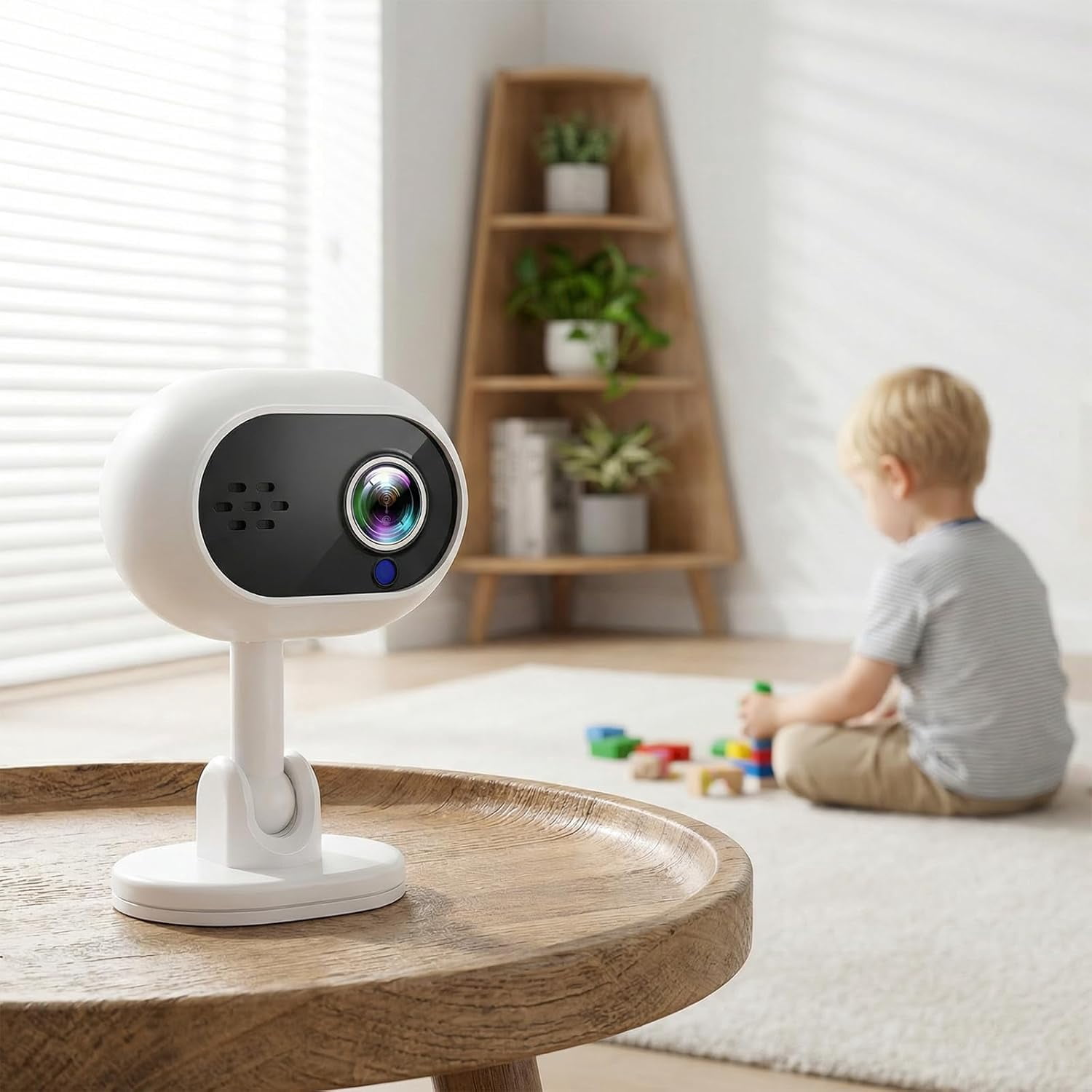 1080P HD Wireless Wi-Fi Camera  Indoor Security Camera for Baby Monitor, Dog Camera w/Motion Detection, Night Vision