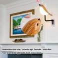 thumbnail image 4 of Luz Nocturna Para Pájaros, Lámpara De Mesita De Noche Para Pájaros Con Atenuación Continua, Efecto De Sonido, Carga USB Con Control Remoto Para Sala De Estar, 4 of 7