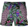 thumbnail image 1 of Tiger Leopard Graphic Beach Shorts Pants Men 3D Printing Surfing Board Shorts Summer Hawaii Swimsuit Swim Trunks Cool Ice Shorts Fivean unisex, 1 of 2