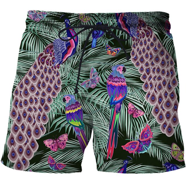 Tiger Leopard Graphic Beach Shorts Pants Men 3D Printing Surfing Board Shorts Summer Hawaii Swimsuit Swim Trunks Cool Ice Shorts Fivean unisex