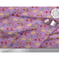 thumbnail image 3 of Soimoi Cotton Duck Fabric Mix Fruits Print Fabric by The Yard 56 Inch Wide, 3 of 3