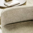 thumbnail image 4 of Furniture of America Kaity Mid-Century Modern Fabric Tufted Sofa in Beige, 4 of 6