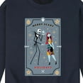 thumbnail image 3 of The Nightmare Before Christmas - Merry Scary Holidays - Men's Crew Neck Fleece Pullover, 3 of 5