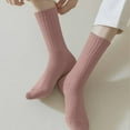 thumbnail image 3 of YYYTop Crew Socks for Women Crew Ankle Casual Dress Sock for Ladies Comfy Breathable Seamless Socks Bootie Socks, 3 of 7