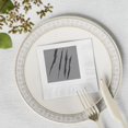 thumbnail image 6 of Effete Feline Claw Marks Scratch White Coined Napkins, 6 of 6