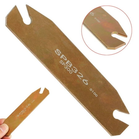 Tool Flo Grooving Inserts - 1PC SPB26 -3 26mm Grooving Cut-Off Blade CNC Tool For SP300(GIN-3) Insert