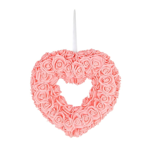 zanvin Valentines Day Gifts Valentine's Day Love Garland Door Wedding Proposal Party Scene Decoration Decoration Valentine's Day Heart-shaped Garland