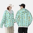 thumbnail image 5 of Picia Doggy In Bubble Bath Women's Men's UPF 50+ Sun Protection Hoodie Shirt Long Sleeve SPF Fishing Outdoor UV Hiking Lightweight Shirts-Large, 5 of 9
