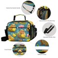 thumbnail image 4 of Insulated Lunch Bag 6L Leak-Proof Lunch Box with Shoulder Strap Multiple Pockets Lunch Tote Capybaras Holding Lemons, 4 of 9