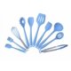 thumbnail image 1 of Utensilios de cocina y utensilios de cocina de silicona Juego de utensilios de cocina antiadherentes de 10 piezas, utensilios de cocina, utensilios para hornear, azul Sailing  Electrónica, 1 of 5