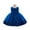 Royal Blue, variant on Flowers Girls Tulle Lace Dress for Kids Wedding Bridesmaid Pageant Birthday Party Communion Formal Princess Prom Maxi Gown