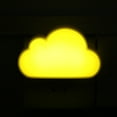 thumbnail image 5 of Lámpara de luz nocturna LED con Sensor de control de luz en forma de nube, decoración de dormitorio (amarillo y blanco), 1 Uds., 5 of 5