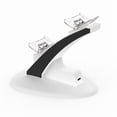 thumbnail image 3 of Portable Dual Charging Station for PS5 Controllers - Travel-Friendly Fast Charger Dock with Plane Mode Compatibility, LED Indicators, Anti-Slip Base | PS5 Accessories, 3 of 7