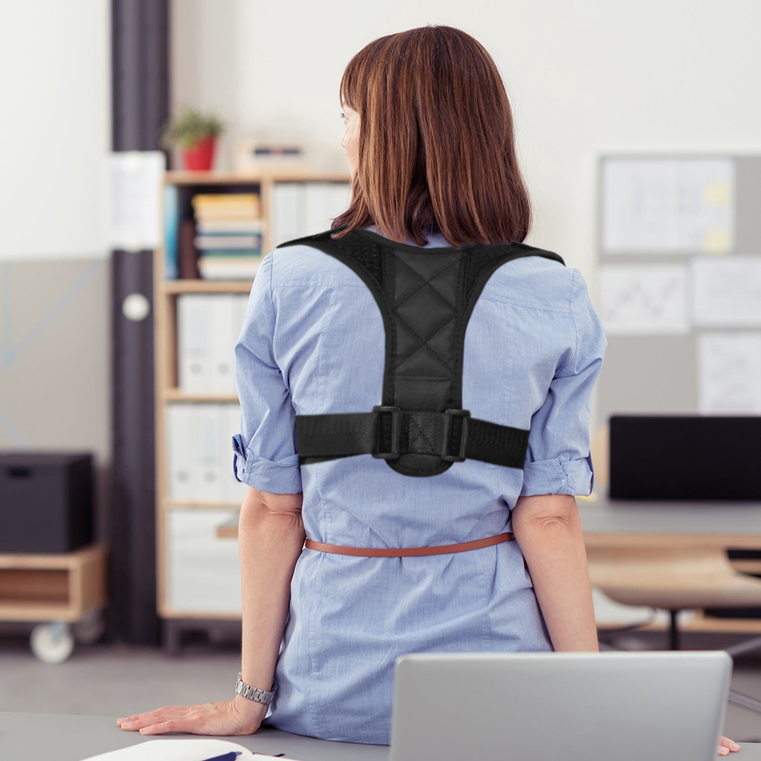 Adjustable Posture Clavicle Support Corrector Back Shoulders Brace