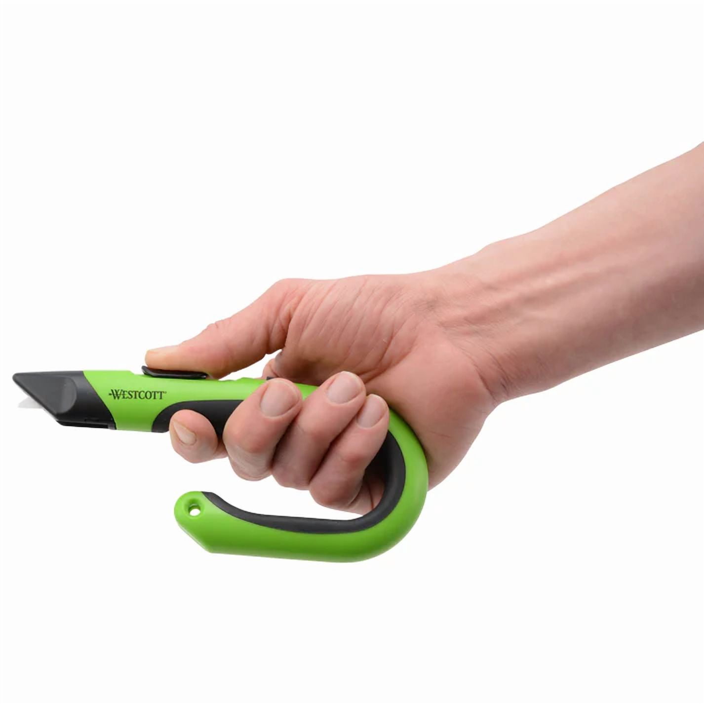 Westcott J Hook Ceramic Safety Cutter with Ergonomic Handle
