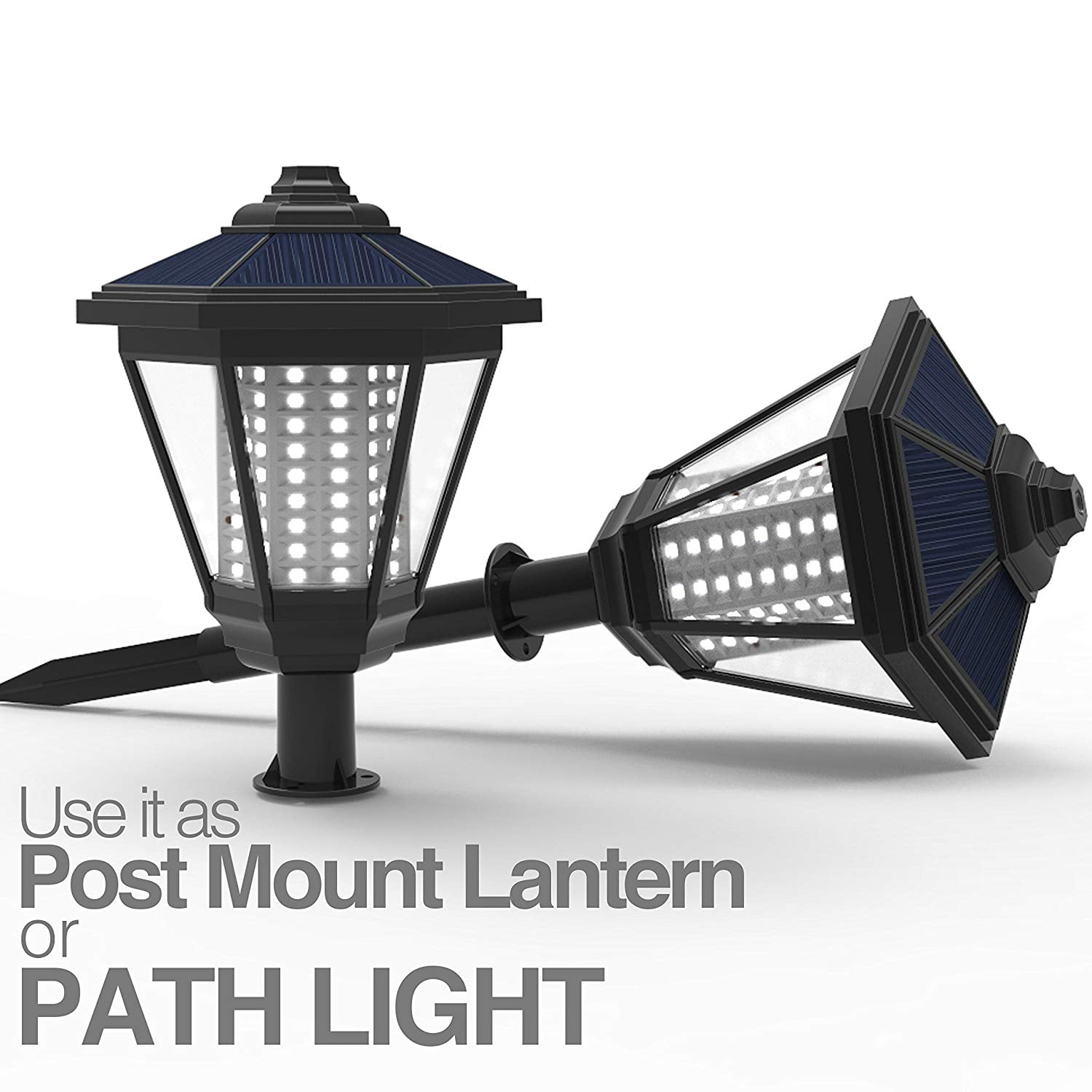 lampat solar lights 108 led