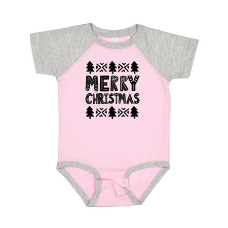 

Inktastic Scandinavian Merry Christmas Gift Baby Boy or Baby Girl Bodysuit