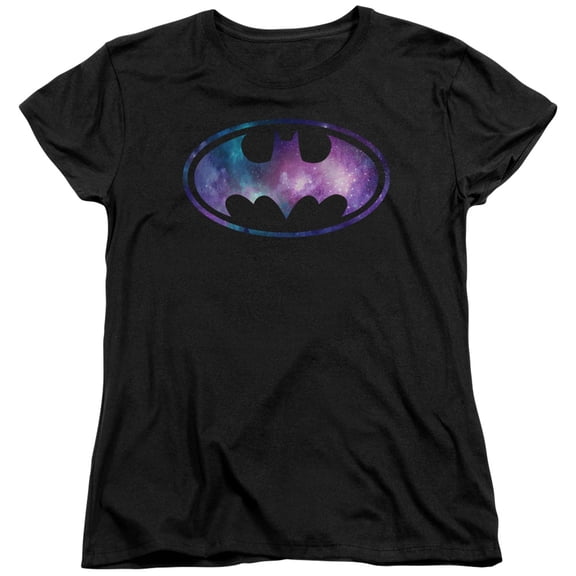 Batman Galaxy Signal S/S Women's T-Shirt Black
