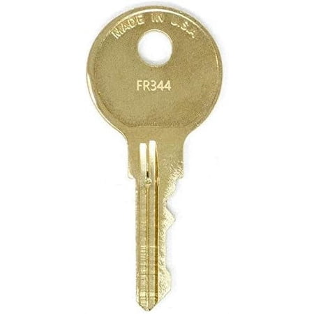 2pcs FR344 Replacement Keys: 2 Keys
