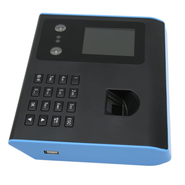 Face Fingerprint Time Attendance Machine With Face Recognition, Automatic Time Calculation, No Need For Networking, Great Choice, Wide Applications For Office, Factory, Hotel