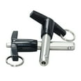 thumbnail image 3 of T Handle Quick Release Pin with Push Button Stainless Steel Ball Locking Pin Quick Insertion Pin Easy to Install, 3 of 11