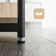 thumbnail image 6 of LEDREM Small End Table with 3-Tier Storage, Industrial Tall Nightstand for Living Room, Bedroom, Office, Greige and Classic Black, 6 of 7