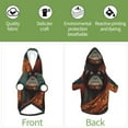 thumbnail image 6 of Honeii Banana Leaf Meditating Gorilla Print Small Dog Hoodies Pet Hooded Sweatshirts Fall Winter Puppy Cat Sweaters Warm Clothes for Small Dogs Outfits Costume-Large, 6 of 7