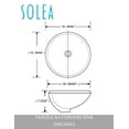 thumbnail image 6 of Safavieh Solea Nerida Bathroom Sink in White, 6 of 7