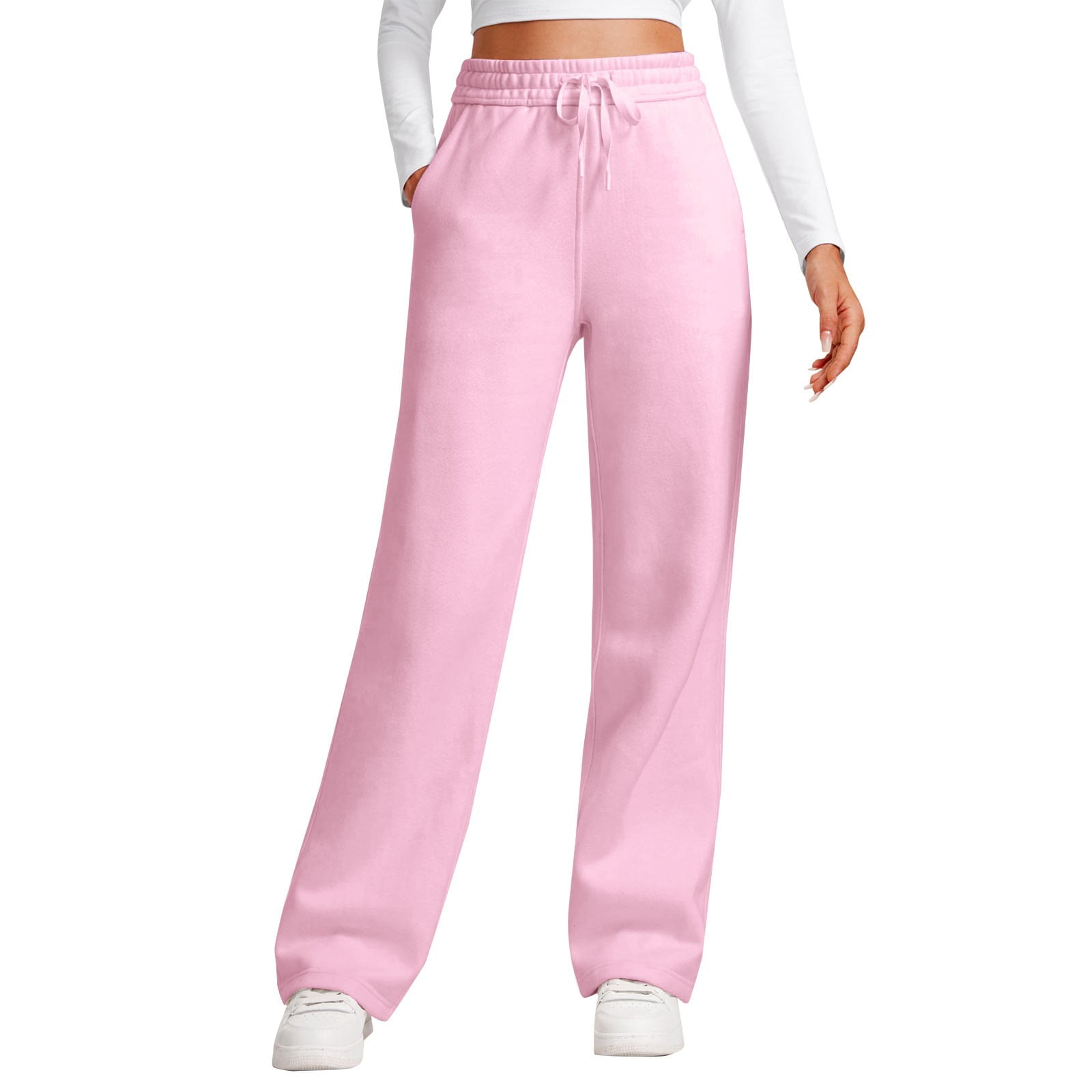Clearance! Manxivoo Women's Casual Pants Cotton Fleece Lined - Main Image