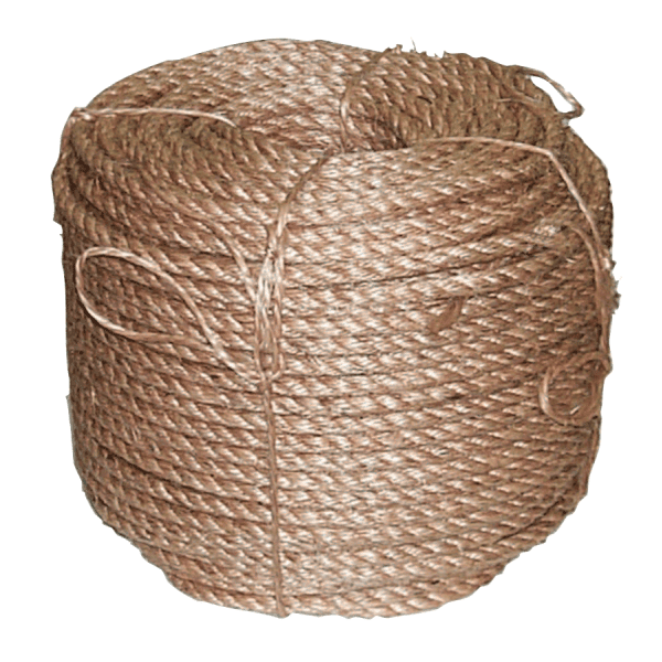 Manila Rope, 3 Strands, 3/4 in x 100 ft - Walmart.com - Walmart.com