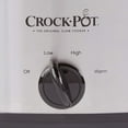 thumbnail image 5 of Crock-Pot 7 qt Polished Silver Slow Cooker, 5 of 5