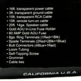 thumbnail image 3 of Bullz Audio 8 Gauge Professional Wiring Kit Car Amplifier Installation | BGE8RP, 3 of 8
