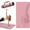 Pink Black, variant on BAIMA Large Yoga Mat Extra Wide 40" Double-Person Suitable for Women and Men, Roll-up Exercise Mats for Home Workout with Carry Strap(Milkcoffee Black)