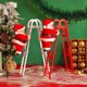 thumbnail image 5 of Escalada eléctrica Papá Noel duradero muñeco de escalada de Papá Noel juguete regalo de Navidad suministros de decoración navideña, 5 of 5