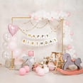 thumbnail image 4 of Garfans 6.6FT Wedding Arch For Ceremony Balloon Arch Stand with 4 Pedestal Nails Metal Arch Backdrop Stand for Parties Birthday Wedding Square Background Stand Garden Arch Gold, 4 of 11