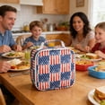 thumbnail image 1 of Bolsa de almuerzo Bento para primaria, bolsa de lonchera Oxford de tela impermeable con asa, gran capacidad para comidas escolares y picnics, 1 of 6