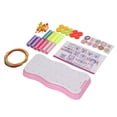 thumbnail image 5 of Kit de fabricación de pulseras de la amistad, juguetes para niñas de 6, 7, 8, 9, 10, 11 y 12 años, artes y manualidades, herramienta para hacer cuerdas, pulsera DIY, 5 of 5