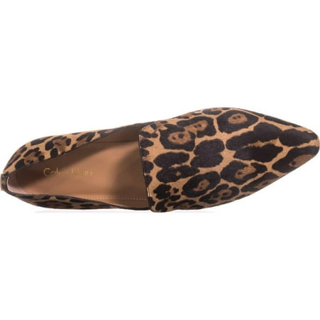 calvin klein elin patent toe loafers