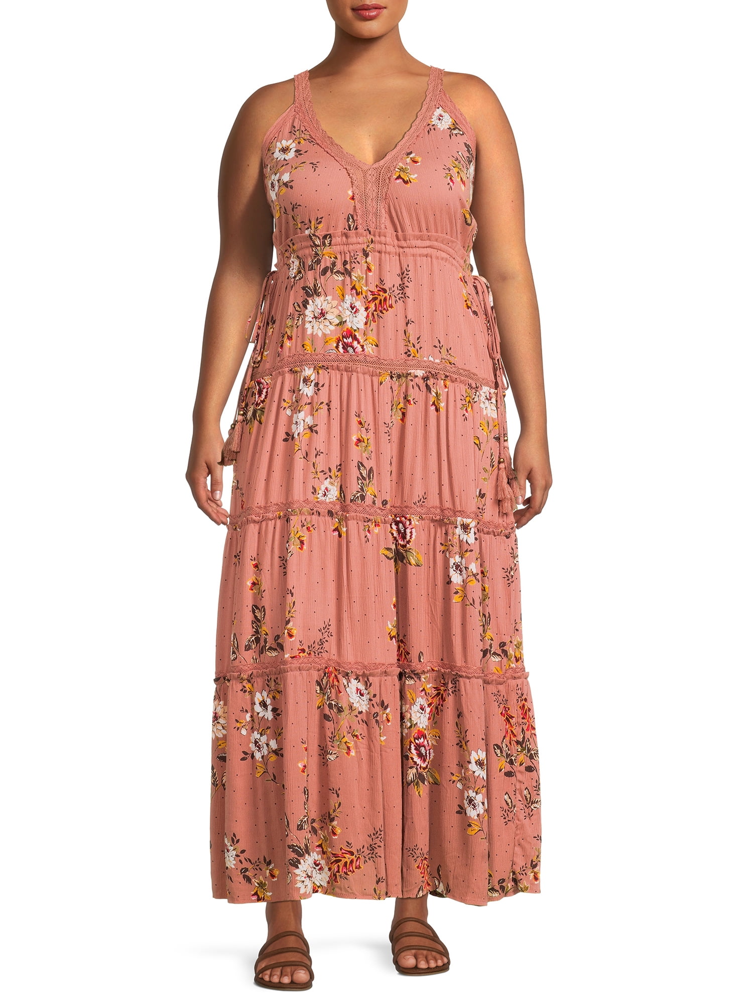 pink dresses at walmart