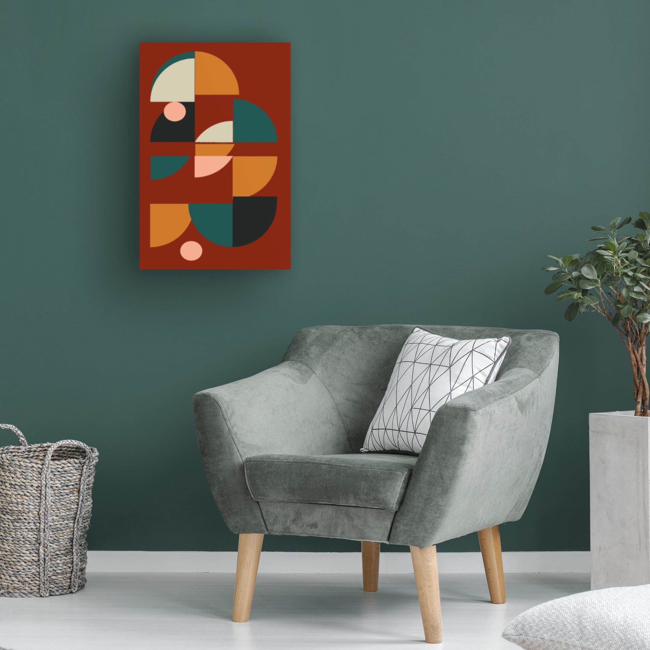 Trademark Fine Art Vision Studio  Arches on Rust IV Canvas Wall Art
