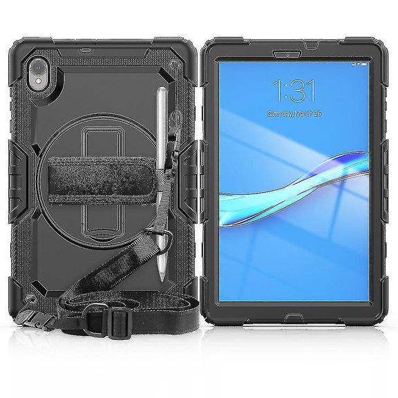 Tablet Case For Lenovo Tab M10 Hd (2nd Gen)10.1" 2020 Tb-306x(f) Cover With Built-in Screen Protector 360 Degree