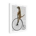thumbnail image 2 of Trademark Fine Art 'Meerkat On Black Penny Farthing' Canvas Art by Fab Funky, 2 of 3