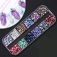 thumbnail image 2 of Kit De Decoracion Strass De Uñas 9 Cajas Gemas Diamantes Malubero Decoracion para Uñas, 2 of 4