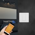 thumbnail image 4 of Interruptor de luz de pared inteligente WiFi Control remoto con teléfono inteligente (de una sola manera), 4 of 8