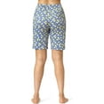 thumbnail image 2 of Hue BAJA BLUE Women's Classic Lemons PJ Bermuda Shorts, US Large, 2 of 3
