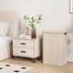 thumbnail image 3 of Cesto para la Ropa Sucia de 80L con Tapa, Cesta para la Colada con Asas de Bambú y Una Bolsa Extraíble, Cesto de Ropa Plegable Grande para Dormitorio, Cuarto de Baño, Lavadero, Beige, 3 of 9