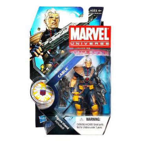 Marvel Universe Series 13 Cable Action Figure [Without Baby Variant]